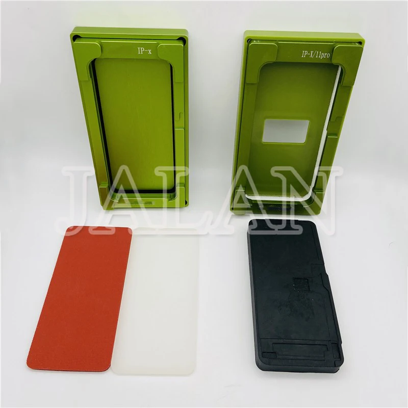 

2 in 1 Universal Laminating Mold for x xs max xr 11 11pro max LCD display screen glass OCA laminating unbend flex rubber mould