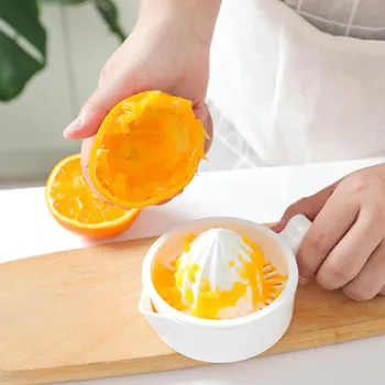 

High Quality Bar Manual Drink Orange Lemon Citrus Lime Fruit Juicer Squeezer Durable 10x7.5cm Manual Juicer Home Kitchen @35