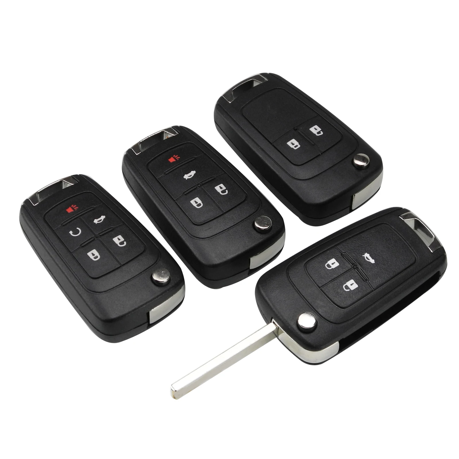 10 шт. 2/3/4/5 BTN для OPEL/VAUXHALL Astra J Corsa E Insignia Zafira C 2009- Флип складной пульт дистанционного ключа