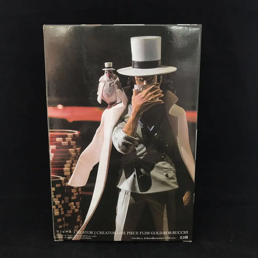 

Anime One Piece of Golden City Garage Kit Model Stylist X Photo Home Gold Lucky CP0 Decoration