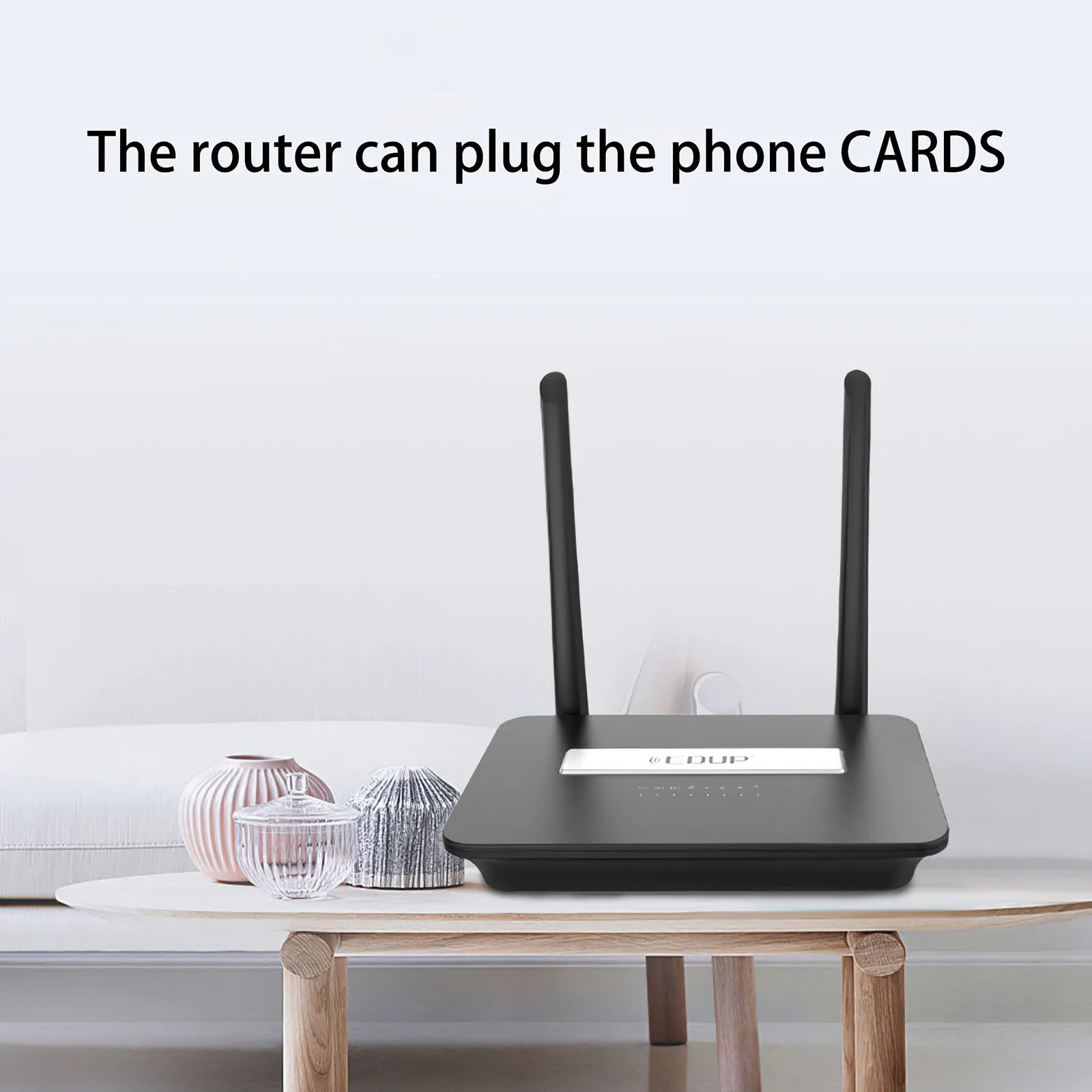 Умный роутер 4G Wi-Fi домашняя точка доступа 2 * LAN 1 WAN модем со слотом для SIM-карты