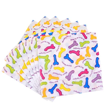 

hen party fun paper cup plate Paper towel Festival Party toy bar spoof props single Bachelor party supplies Disposable tableware