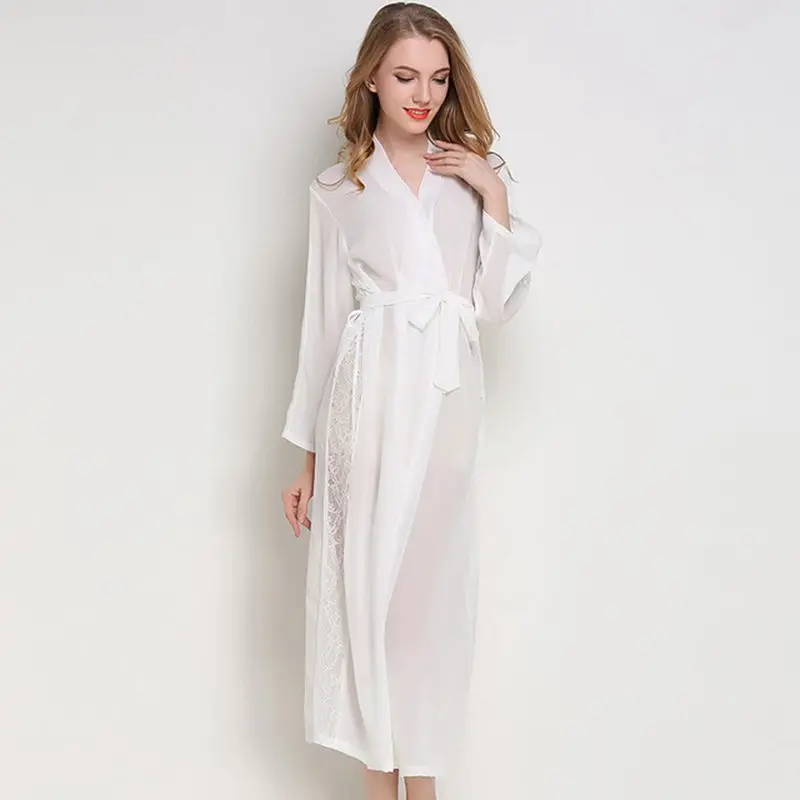 Pajamas Ladies Nightgown Lace Sexy Pajamas Bathrobe Casual Home Wear домашняя одежда для женщин ONE SIZE