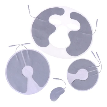 

4 Type Face Breast Electrode Pads For Electric Tens Electric Massager Frequency Digital Therapy Machine For Slimming