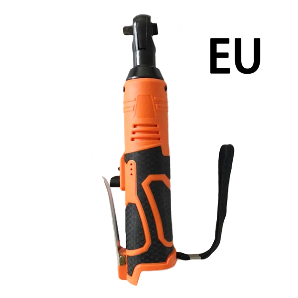 

42V 3/8 Electric Rechargeable Cordless 90Nm Ratchet Angle Wrench Kit Tool