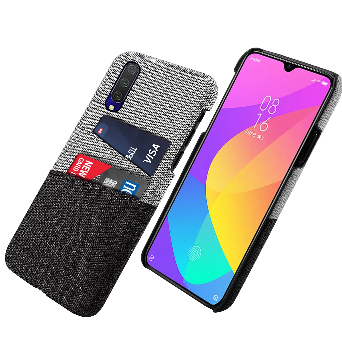 Для iphone 11 Pro Max 11 pro Чехол тонкий PC защитный матовый тканевый чехол для iphone 5 5S SE 6 6s 7 XR X XS Чехол кошелек для карт