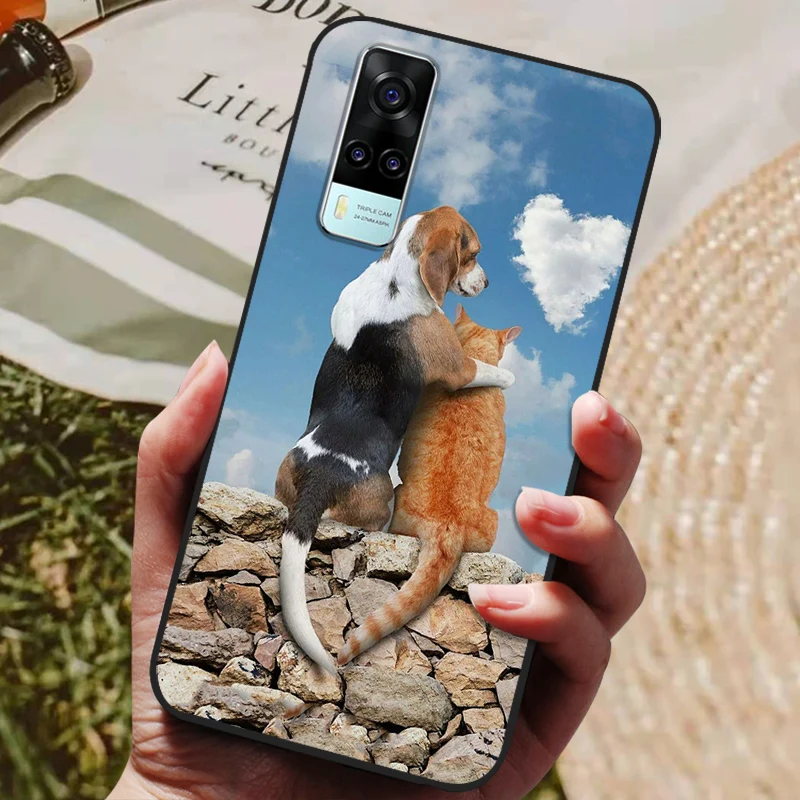 Silicone Back Cover Phone Case with Soft Bumper - Enhanced Protection and Stylish Design