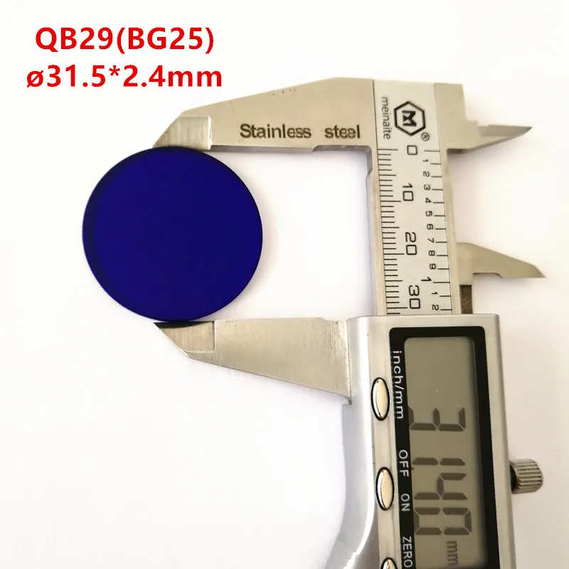 31,5*2,4 мм ИК фильтр стекло QB29 BG25 для фотографии камеры