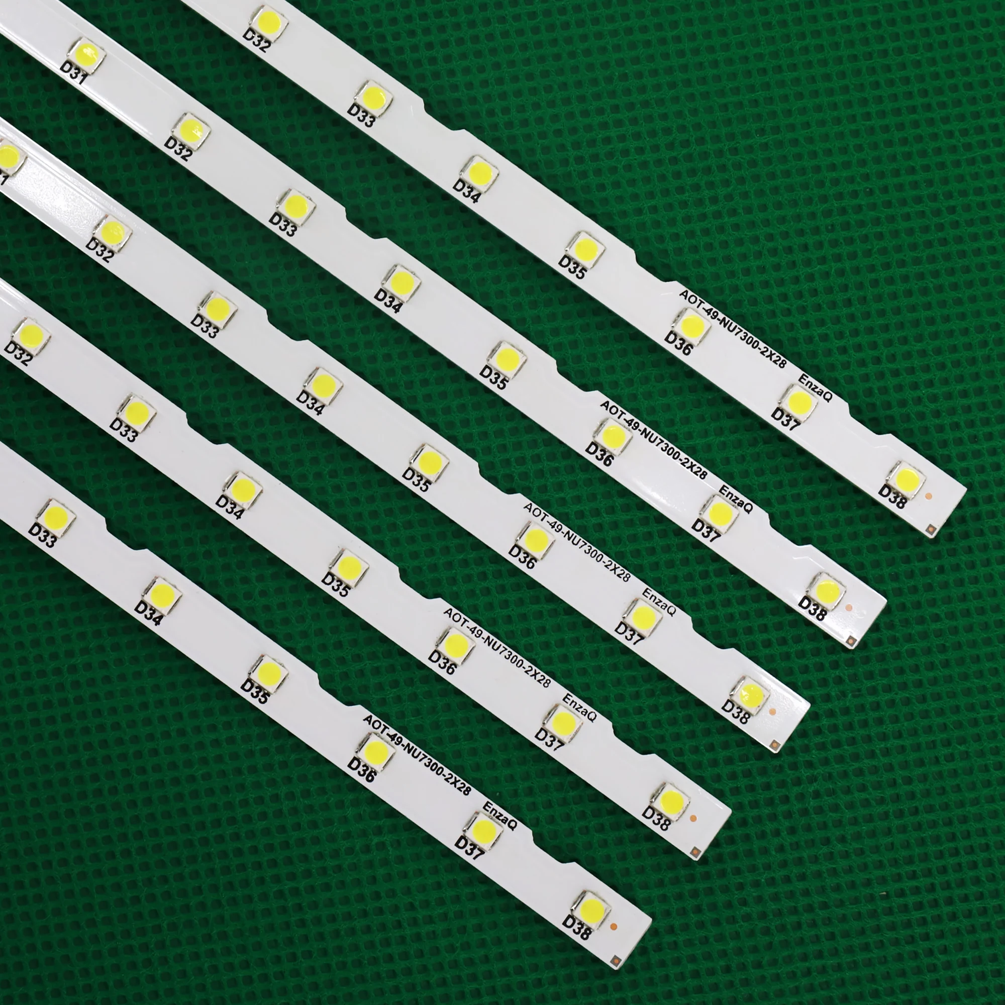 Led para 49nu7100 Lote Tira Retroiluminação Ue49nu7172 Ue49nu7670 Ue49nu7140 Ue49nu7100 Nu7100_sts49081 Aot_49_nu7300 Bn96 30 Pçs - - Imagem 4
