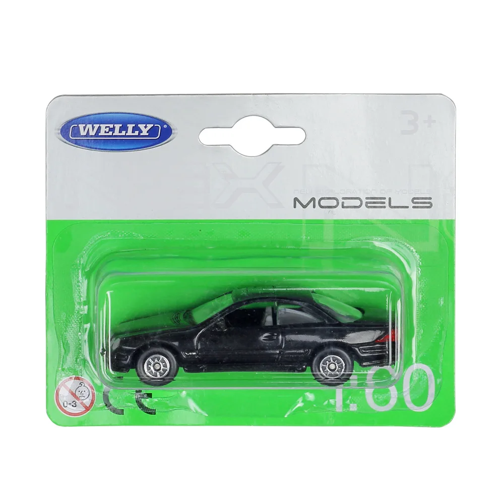 WELLY литье под давлением 1: 60 автомобиль мини-модель автомобиля Toyota Corolla/багаж в аэропорту автомобиль автобус, трактор с прицепом Металлический Игрушечный Автомобиль детские подарки - Цвет: Benz CL600