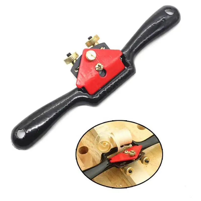 

Metal Woodworking Knife Spoke Manual Planer Woodworking Tool Manual Milling Adjustable Iron Bird Plane