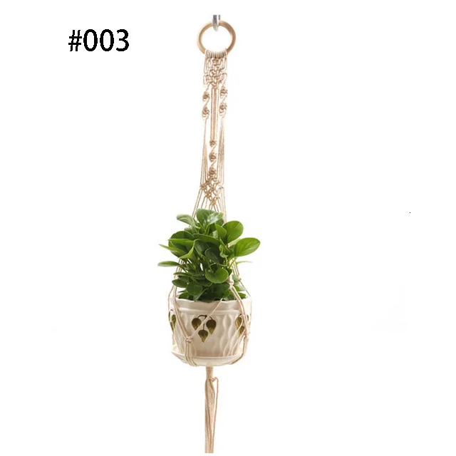 Hot sales 100% handmade macrame plant hanger flower /pot hanger for wall decoration countyard garden