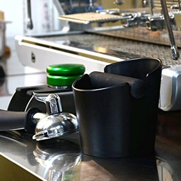 ELEG-Espresso Knock Box амортизирующая прочная коробка в стиле бариста со съемной панелью и нескользящей основой