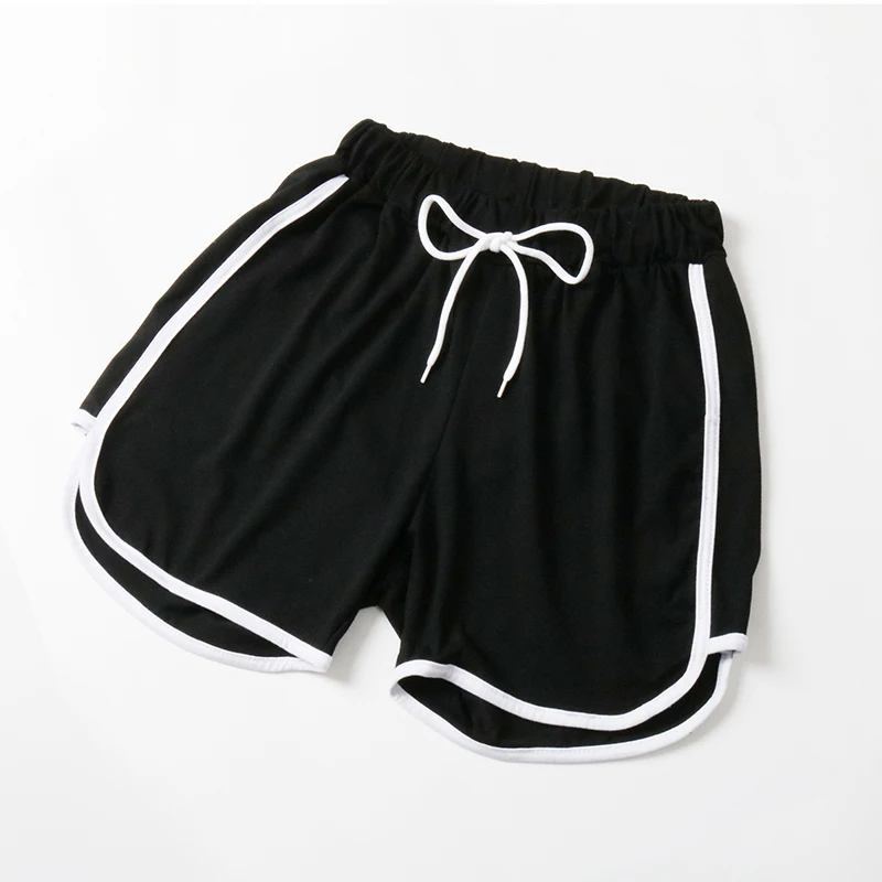 2020 Summer Fashion Shorts For Women Cutton Slim Sport Casual Striped Solid Skinny S-4XL 9 Color