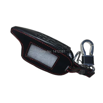 

Genuine Leather Key Case for Scher-Khan Magicar 7 8 9 10 11 101 Scher-Khan Keychain Jaguar EZ-FOUR EZ-4 KGB MX-9 MX9 Cover Bag