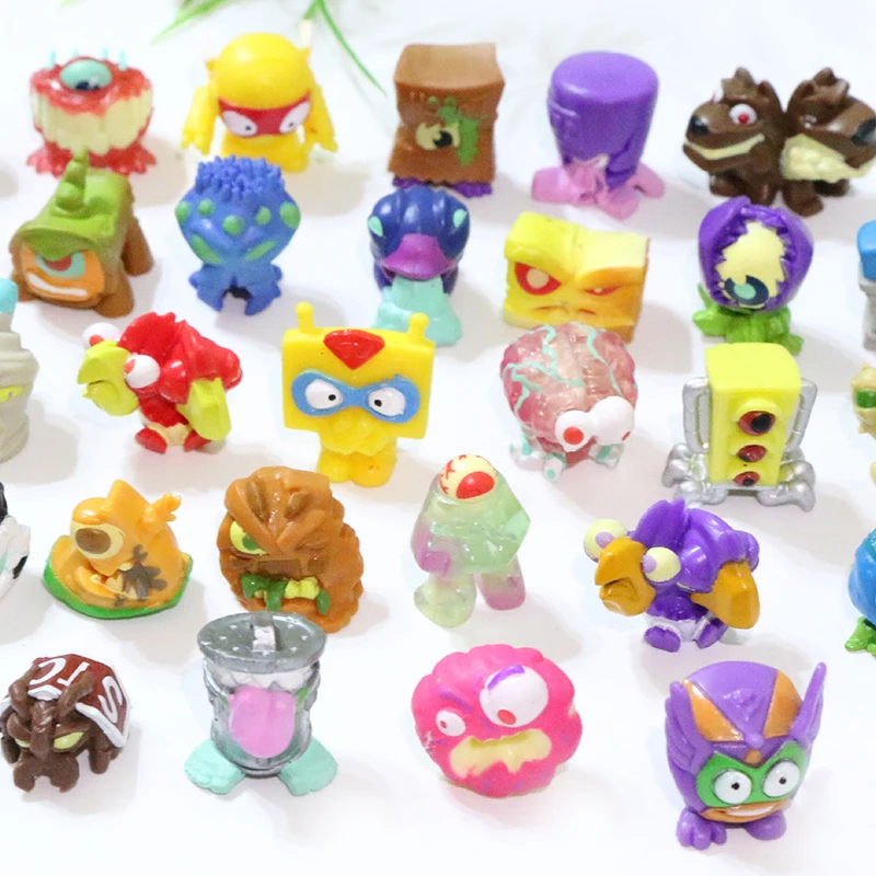

Super Zings Action Figures Garbage Dolls 3CM PVC SuperZings Series Collection Toys Model for Kids Christmas Gift Randomly Send