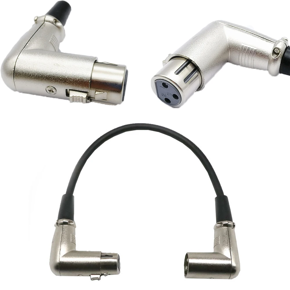 3Pin XLR микрофонный аудиокабель разъемы пушка Кабельные Клеммы DIY аудио сигнал