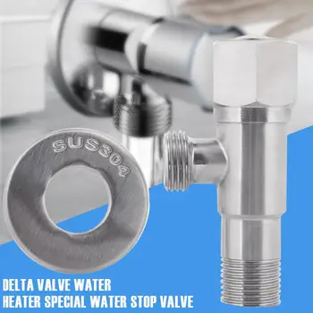 

Silver 304 Stainless Steel Ball Valve Water Stop Valve Durable Shower Room Irrigator Washing Watering Flowers Sturdy Practical