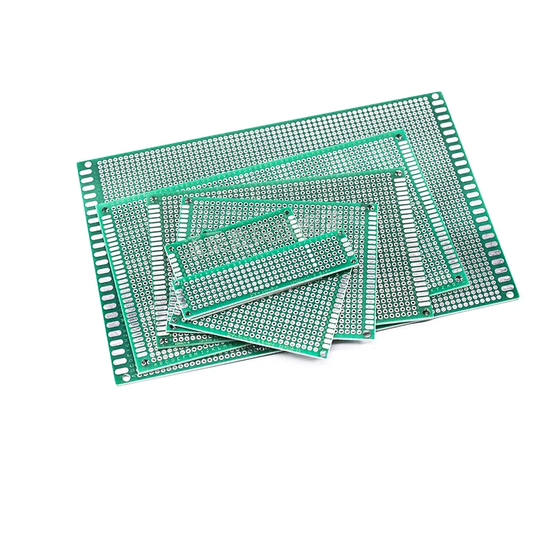 Double Side Prototype Diy Universal Printed Circuit PCB Board Protoboard copper clad laminate pcb board 2*8 3*7 4*6 5*7 6*8 7*9 8*12 9*15 cm for Arduino DIY