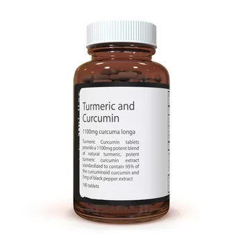 

1100mg turmeric and Curcumin- 180 pcs/bottle ,antioxidant ,improve memory ,Nutritional supplements