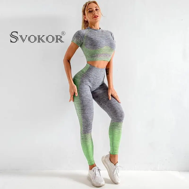 Womens Fitness Leggings Set Sexy Fitness Set Leggings Gym Leggings