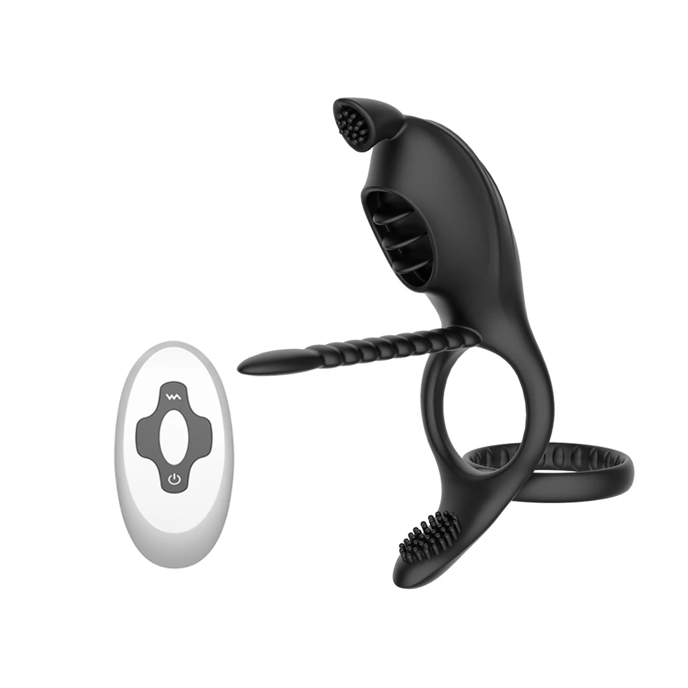 Ring Sex Volwassen seksspeeltje voor koppels Vibrerend USB-ringvertraging Voortijdige ejaculatie Slot Fijn ring-seksspeeltje_voghion.com