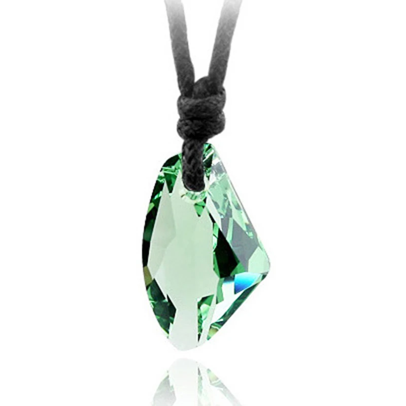 Fashion ladies high-end red stone wine glass shape three color necklace creative surprise gift jewelry Q5P326 | Украшения и