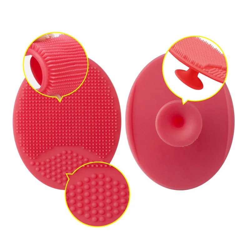 New Type Silicone Beauty Washing Pad Facial Exfoliating Blackhead Face Cleansing Brush Tool Soft Deep Cleaning Face Brushes