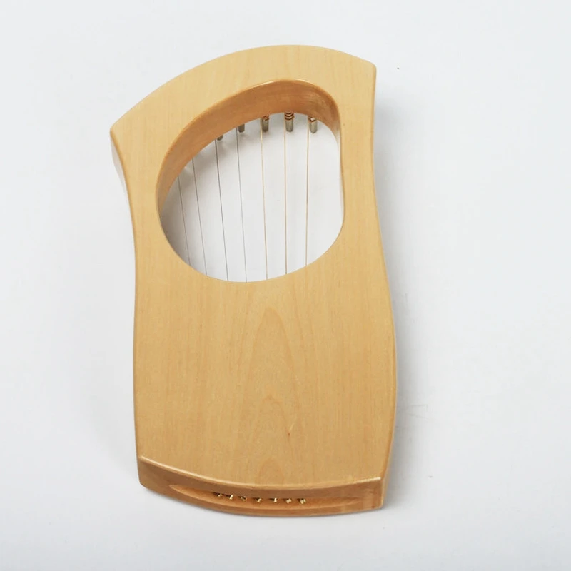 7 струнный деревянный Лира арфа Металл Твердый Деревянный струнный инструмент оркестровый музыкальный инструмент арфа