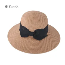 

Adult children boys and girls new straw sun hat beach sunscreen parent-child hat 2MZ2