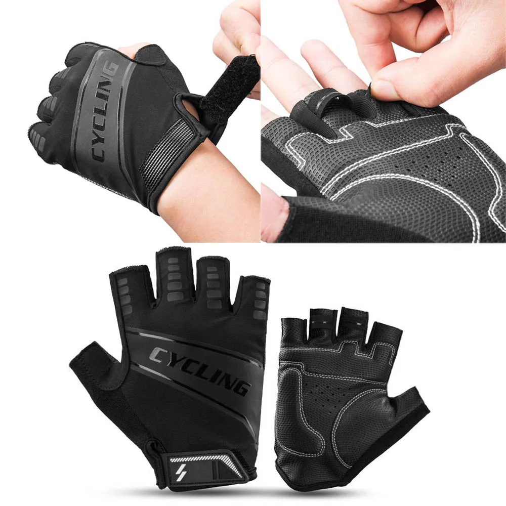 fingerless cycling gloves uk