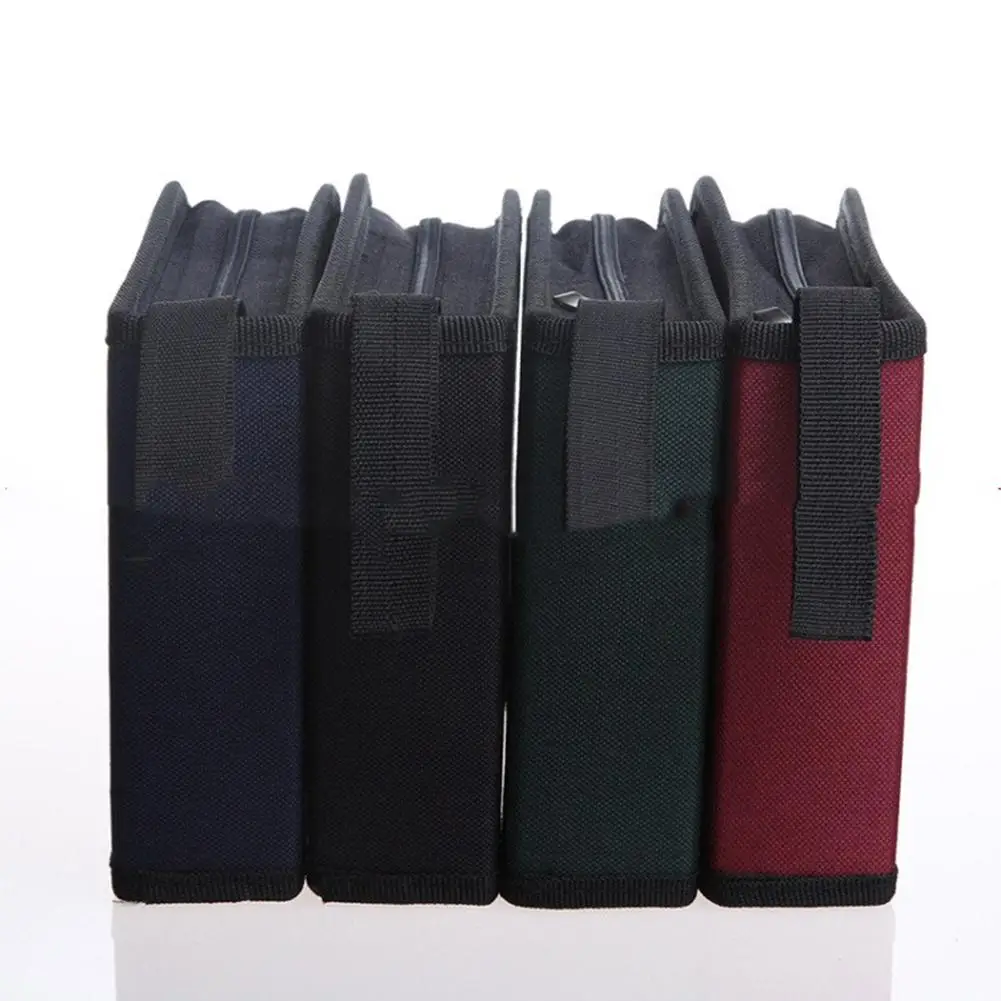 DVD Case 40 Capacity CD Case Portable CD Holder Storage Oxford Cloth DVD Wallet Holder Organizer for Car Home Travel cd dvd storage bag,cd dvd storage case