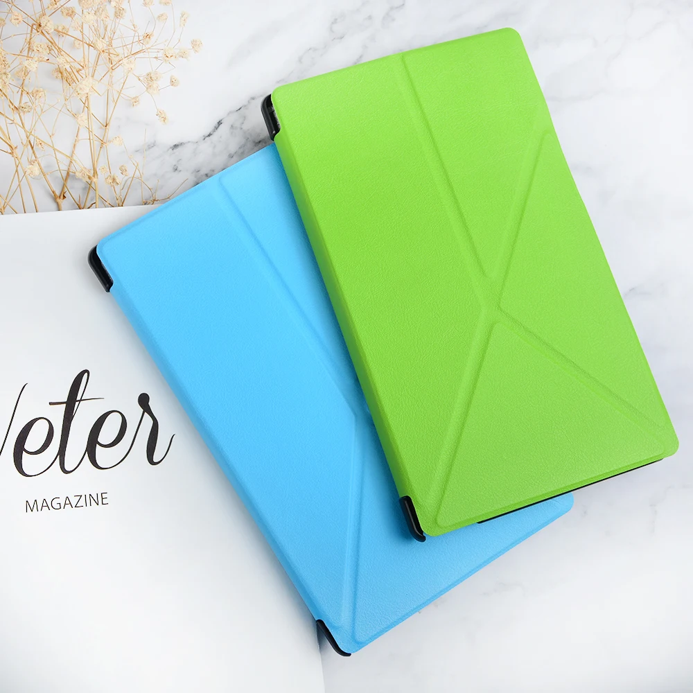 New Smart Cover Protective PU Leather Case for Sony Xperia Z3 8" Tablet Compact+ Screen Protector Film+ Stylus Pen