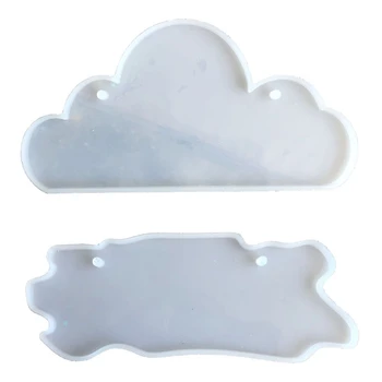 

Crystal Epoxy Resin Mold Doorplate Door Signs DIY Plate Casting Silicone Mould R2LE