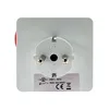 1PCS 24Hours Timer Switch EU Timer Plug in Mechanical Grounded Programmable Smart Countdown Switch Socket Indoor Auto Power off 4