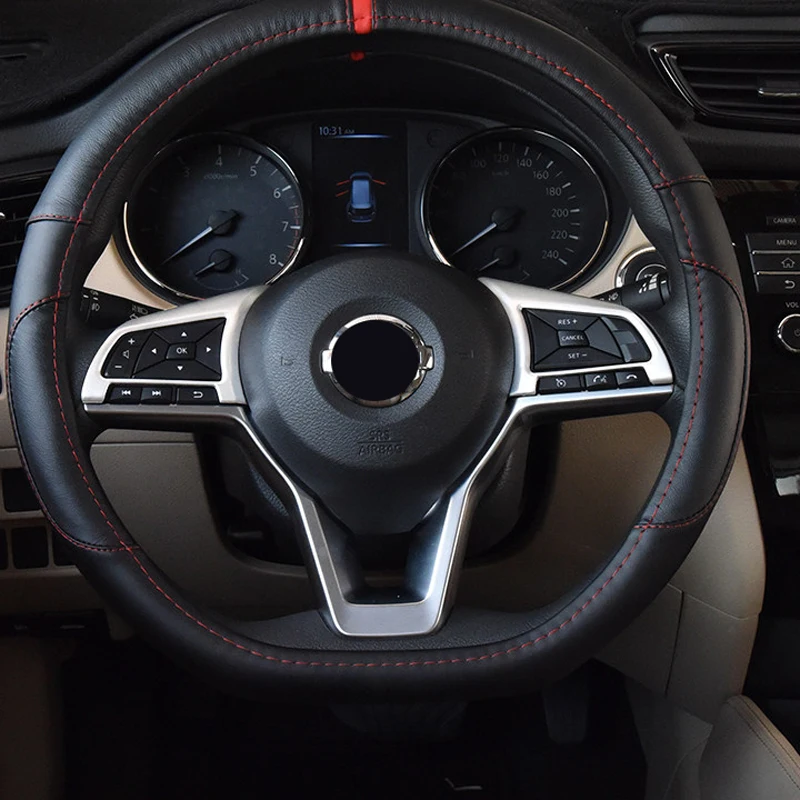 Подходит для Nissan Qashqai J11/Rogue Sport 2017 2019 автомобильные аксессуары ABS матовая Кнопка