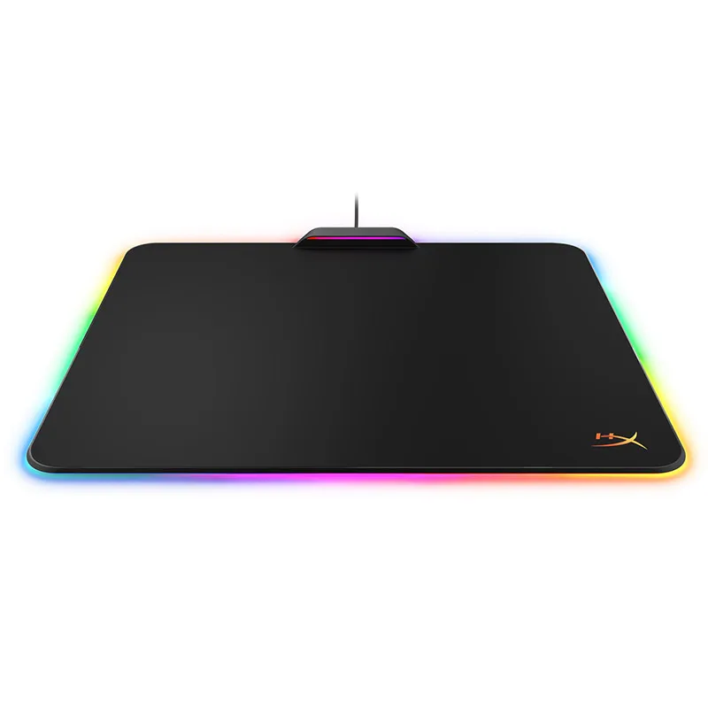 Игровой коврик для мыши kingston HyperX FURY Ultra RGB, креативный компьютерный коврик, игровой коврик для мыши ESports для dota 2 Gaming cs go - Цвет: Черный