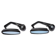 Мотоцикл Ручка Бар Конец Зеркало заднего вида сбоку для 7/8 ''Kawasaki