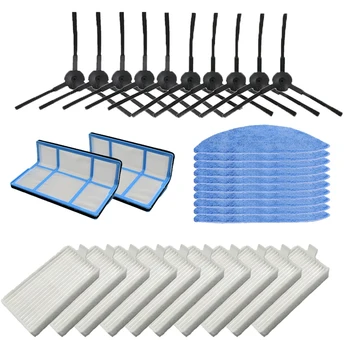 

Side Brush Primary Dust Filter Hepa Filter Mop Pad for Chuwi Ilife V5 V5S V3 V3S V5 Pro V50 V55 X5 Robot Vacuum Cleaner Parts