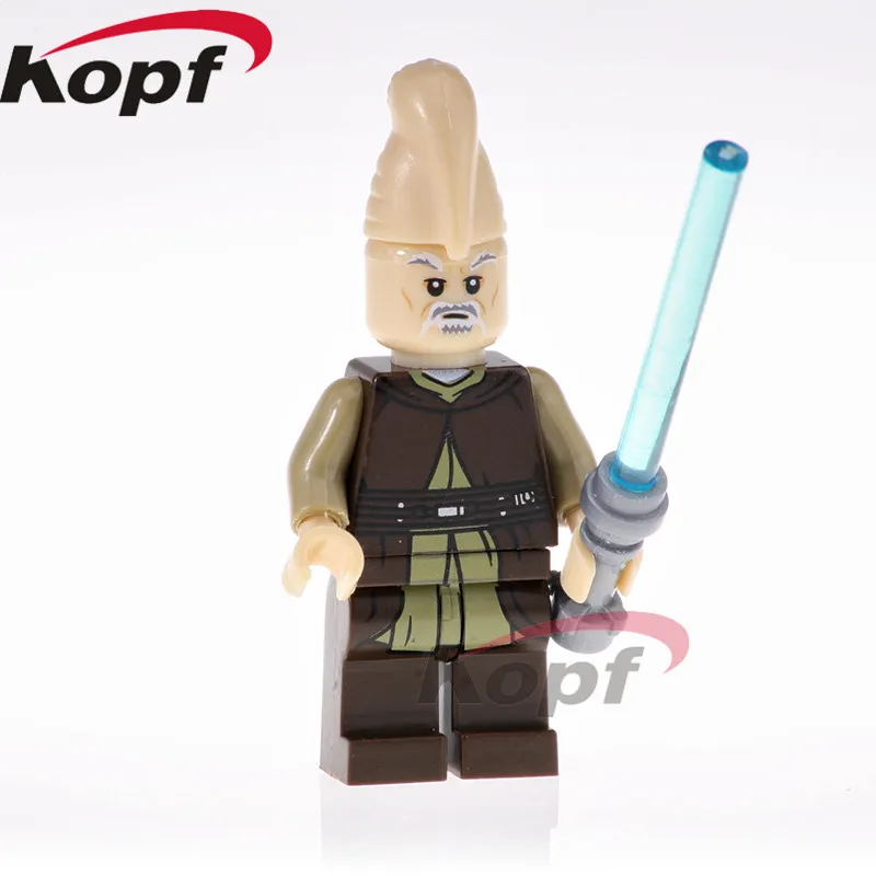 Строительные блоки Одиночная Ki-Adi-Mundi Rey Morocco Luke Skywalker Rebel Driver космические войны кирпичи лучшие детские подарочные игрушки PG782 - Цвет: PG782 Without Box