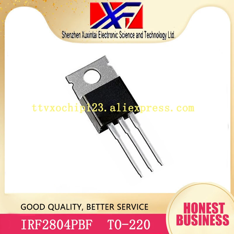 50 шт./лот IRF2804 IRF2804PBF MOSFET N-CH 40V 75A TO-220 | Обустройство дома