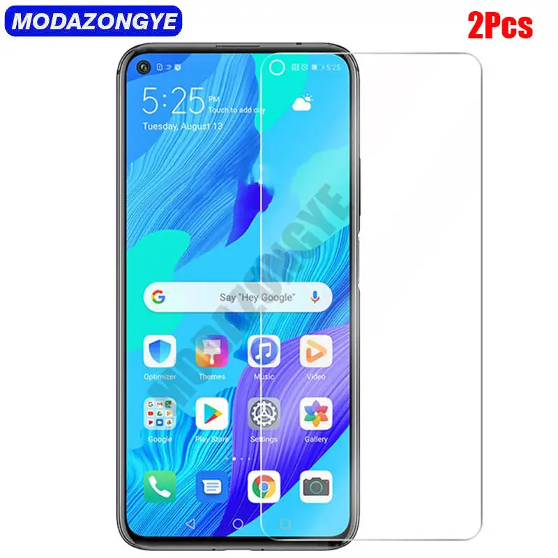 2 шт закаленное стекло для huawei Nova 5T протектор экрана Nova5T Защитная пленка |