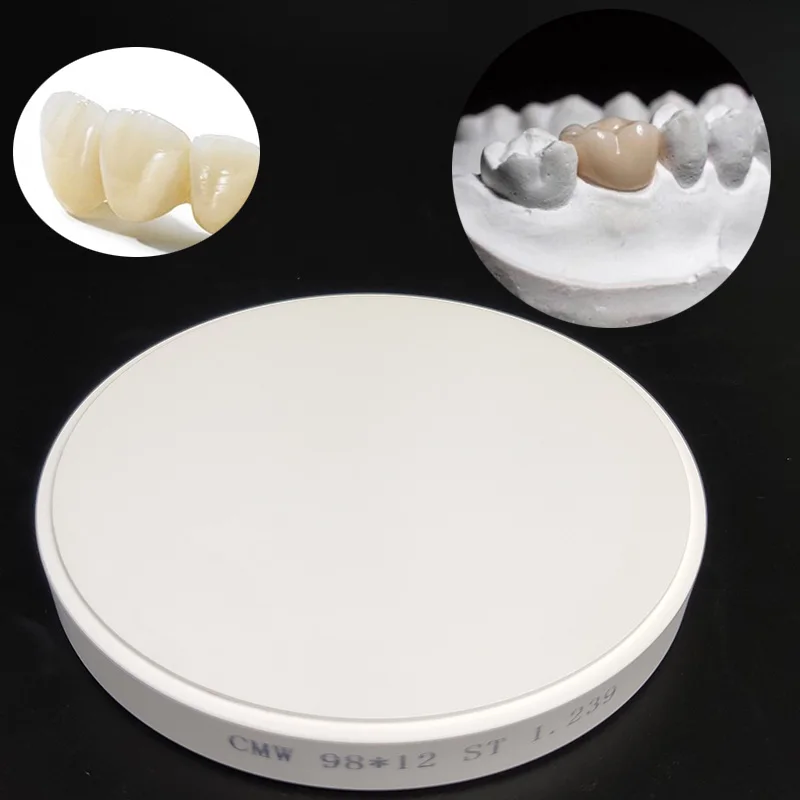 1 Piece OD98mm*10 14mm A3 Preshaded Block Milling CADCAM Zirconia Discs