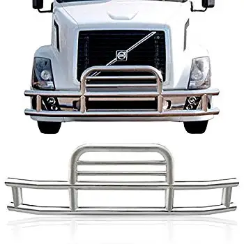 

Fit For Volvo Vnl Semi Truck Deer Grill Guard - Stainless Steel