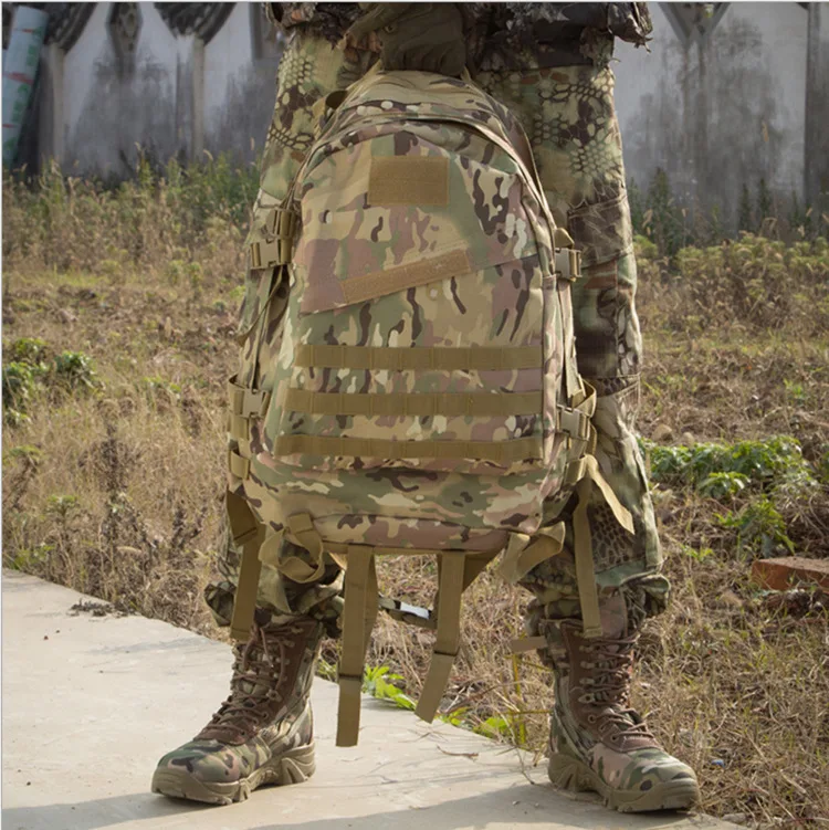 

Special Forces Tactical Backpack Men's Waterproof 3D Bag Camouflage Backpack Outdoor Hiking Backpack Travel Camping Backpack