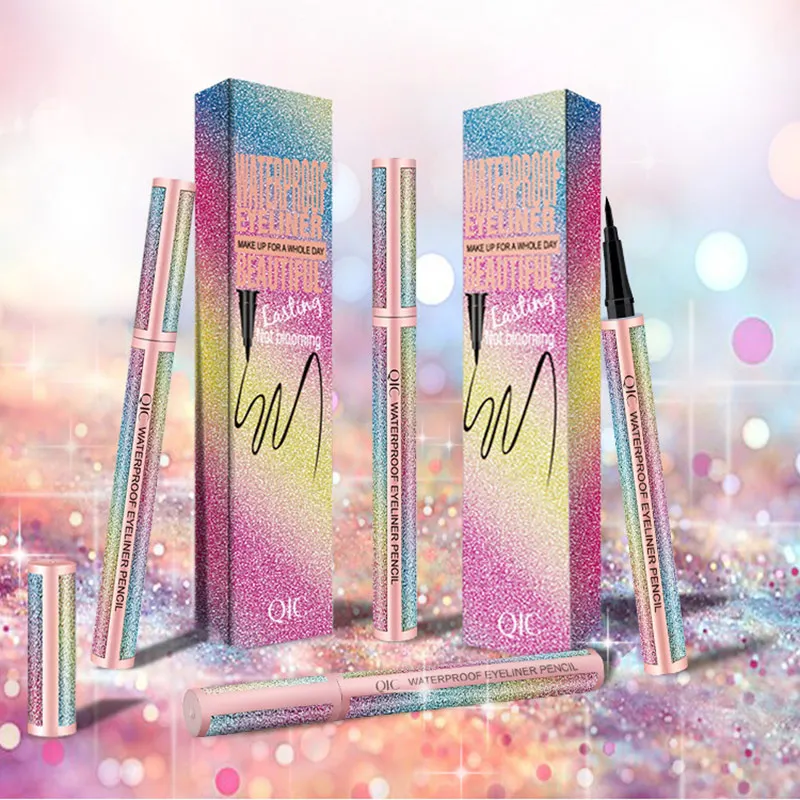 1 шт. водостойкий жидкий карандаш для подводки глаз водостойкая ровная кисточка для подведения глаз Ручка BV789