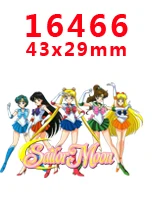 30 шт мультфильм персонаж плоское украшение из смолы PR 16085 - Цвет: 16466