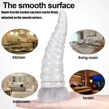 Octopus Tentacle Dildo Butt Plug Anal Sex Toy Large Particles Vaginal Massage Anal Expansion Men Women Masturbation Sex Products 4