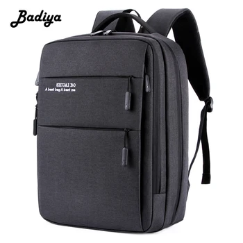 

Waterproof Backpack Men's Business USB Charging Multifunction Laptop Backpack for Travel Large Capacity Oxford Male Knapsack