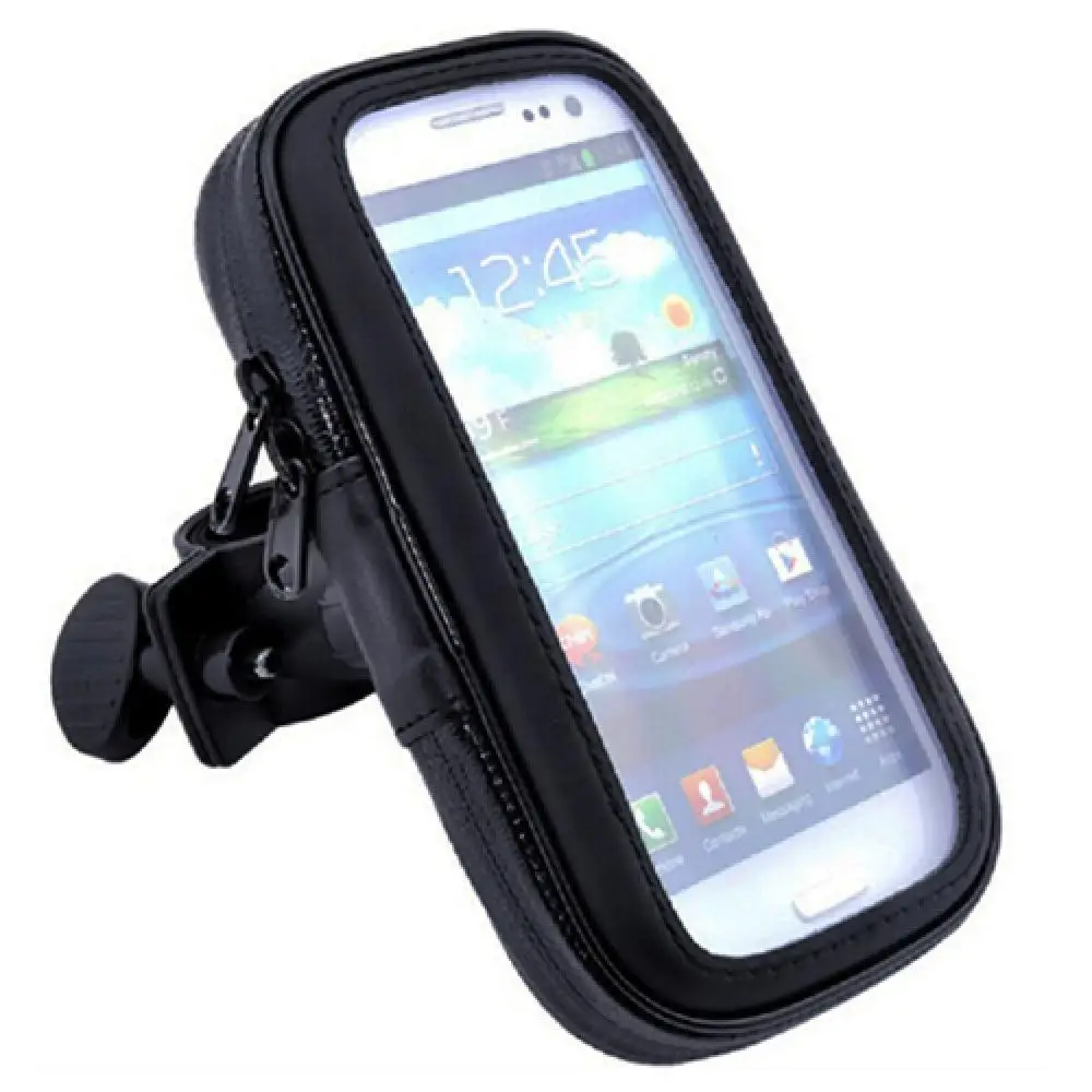 Waterproof Bike Frame Phone Holder Bag Case With Handlebar For Iphone